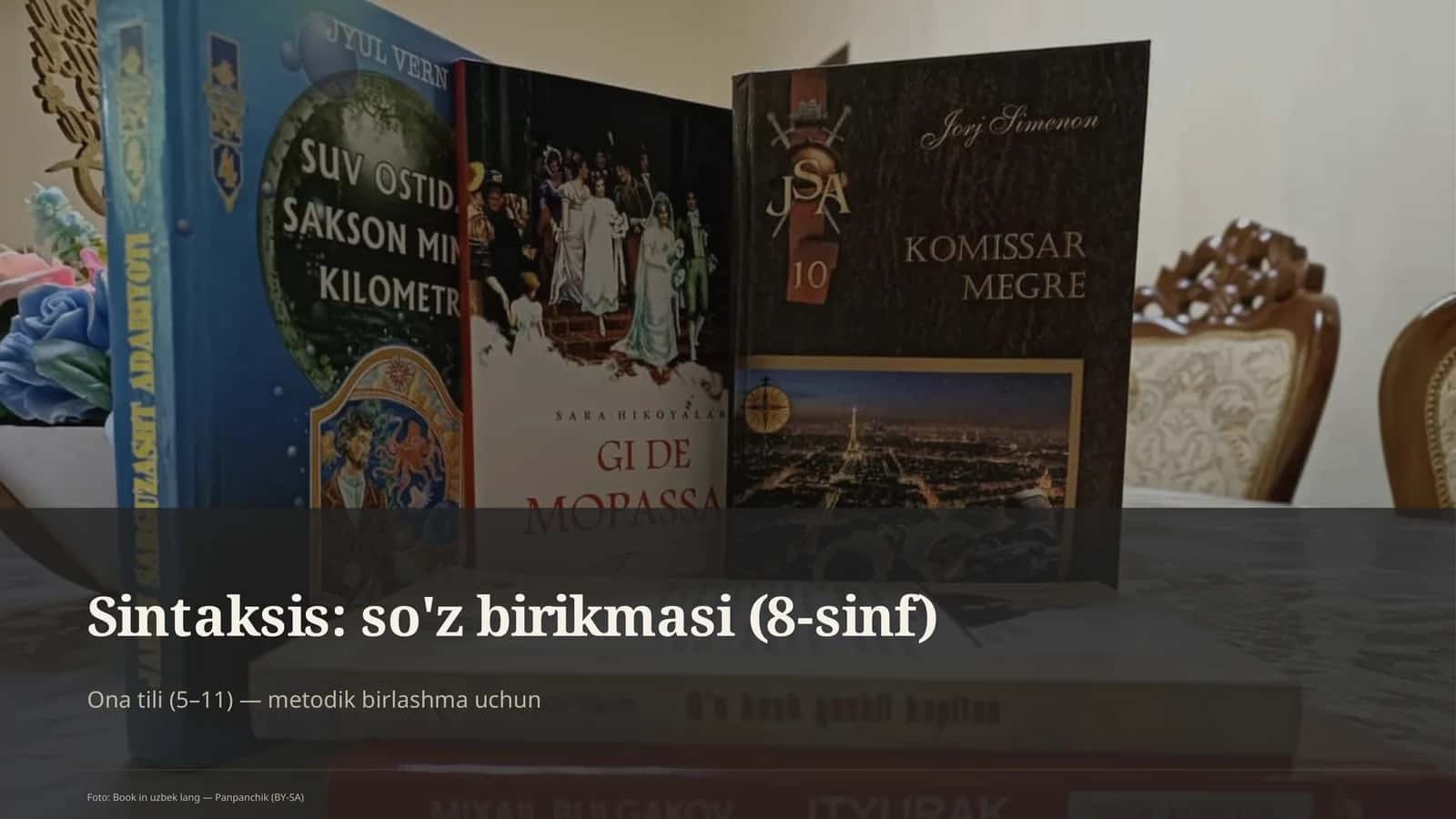 Sintaksis: so'z birikmasi (8-sinf) 1