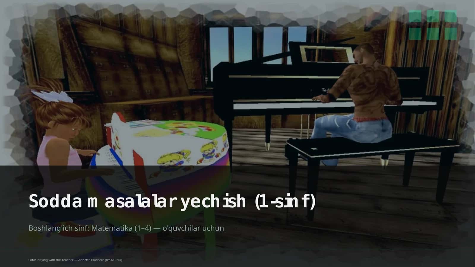 Sodda masalalar yechish (1-sinf) 1