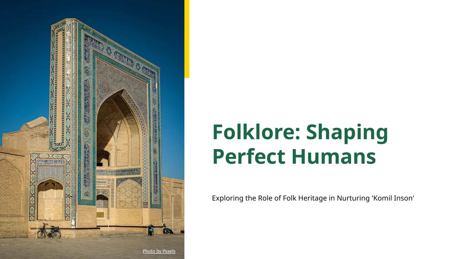 Folklore: Shaping Perfect Humans 1