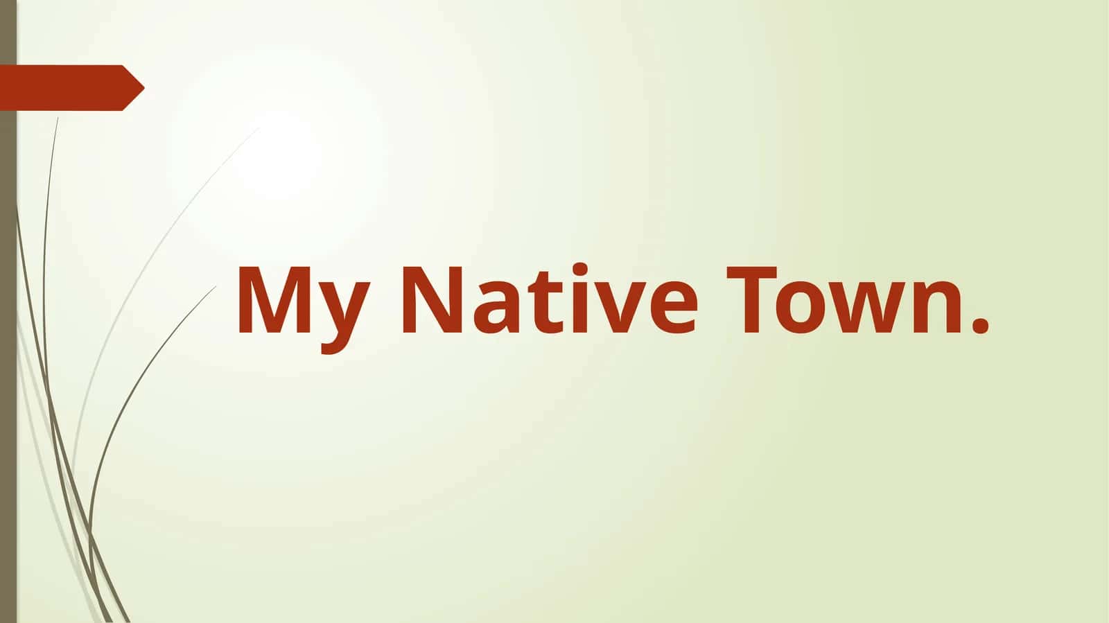 MyNative Town 1