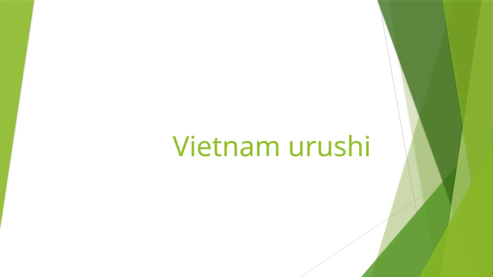 Vyetnam urushi 1