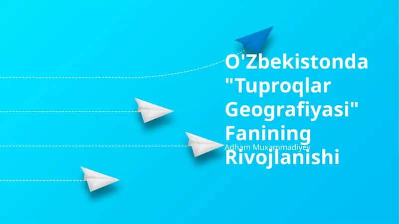 Tuproqlar Geografiyasi Fanining Rivojlanishi 1
