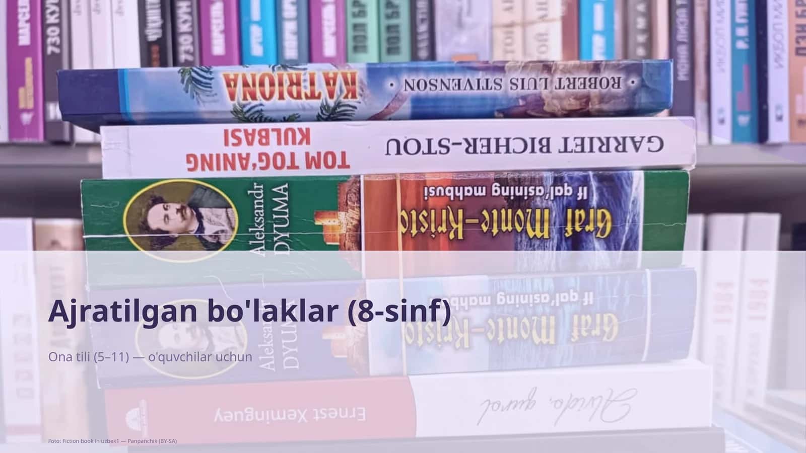 Ajratilgan bo'laklar (8-sinf) 1