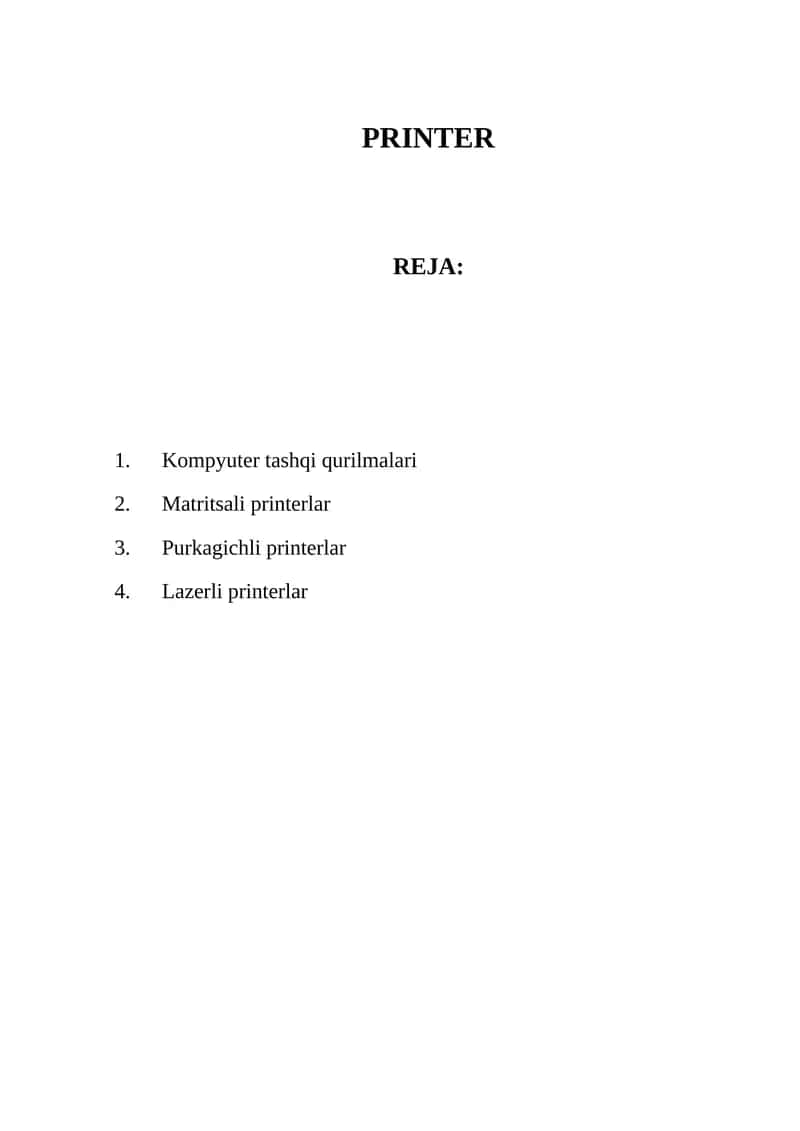 Printer 1