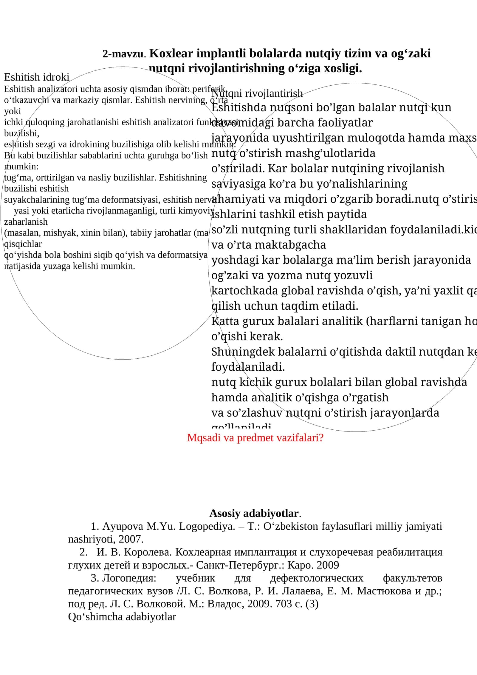 Eshitish idroki 1