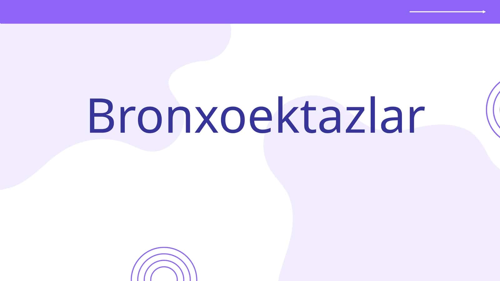 Bronxoektazlar 1
