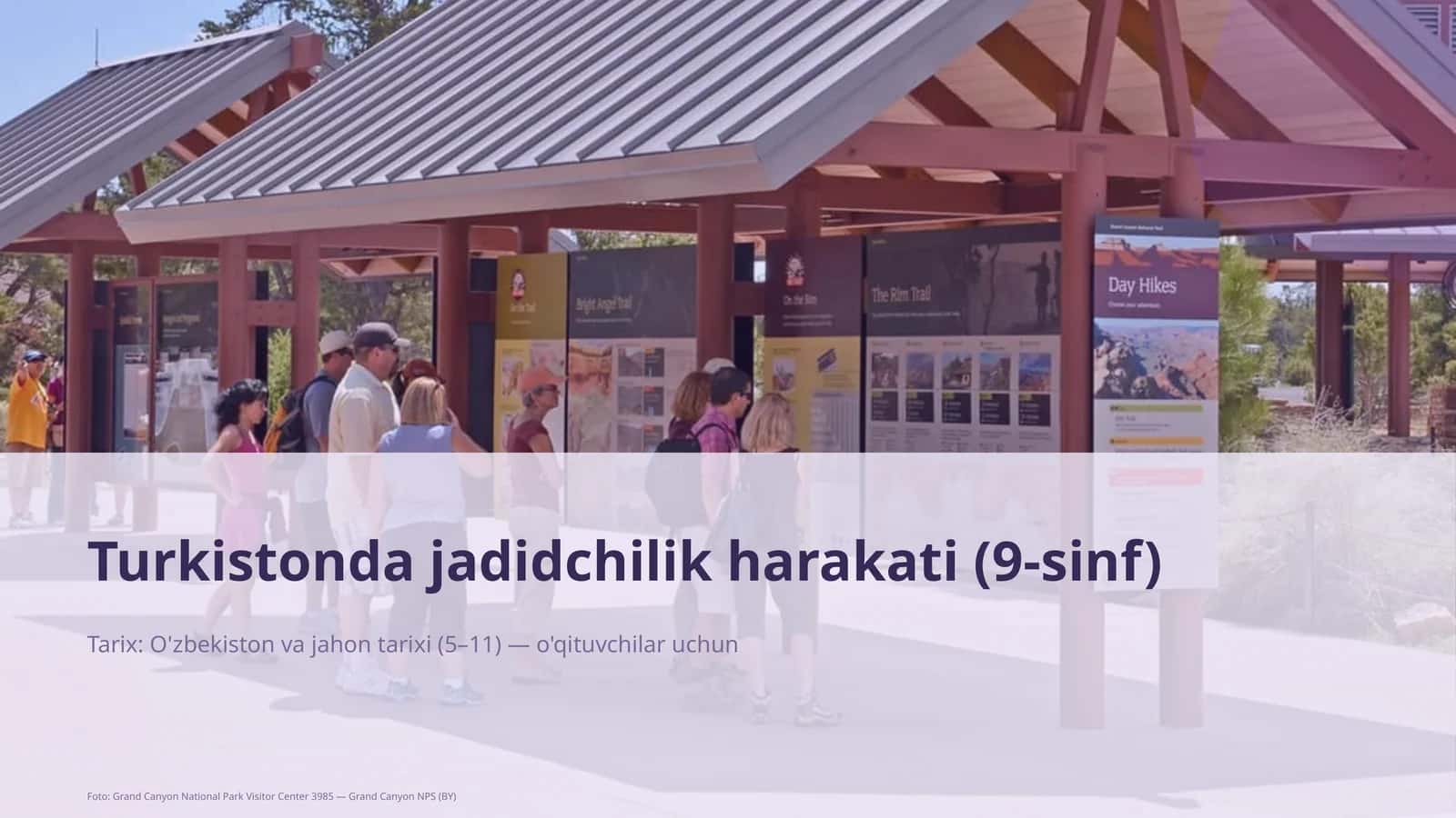 Turkistonda jadidchilik harakati (9-sinf) 1