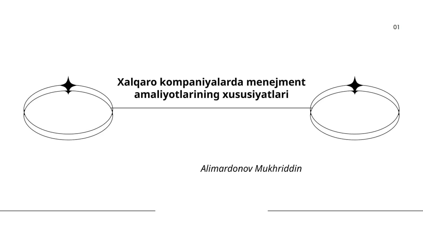 Xalqaro kompaniyalarda menejment amaliyotlarining xususiyatlari 1