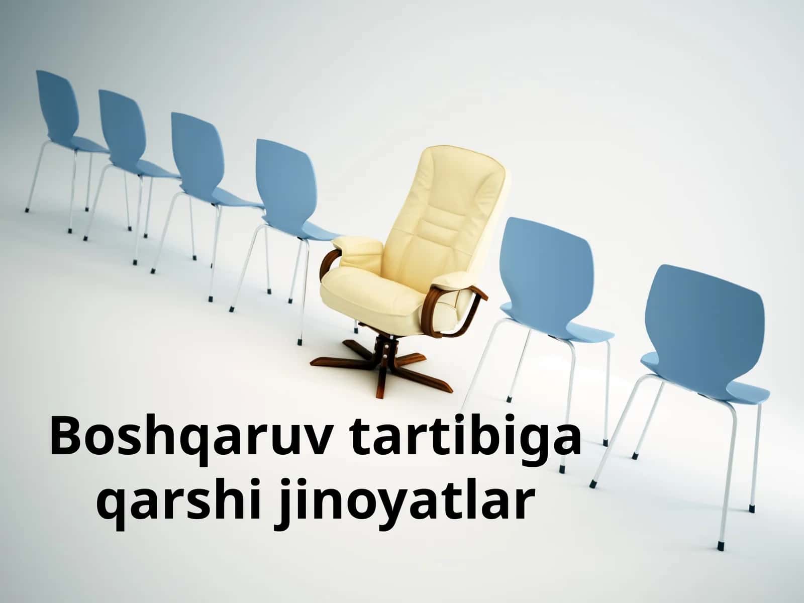 Boshqaruv tartibiga qarshi jinoyatlar 1