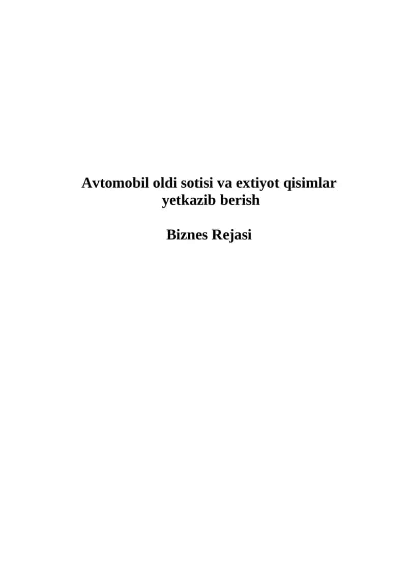Avtomobil oldi sotisi va extiyot qisimlar 1