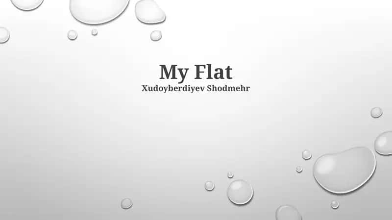 My Flat 1