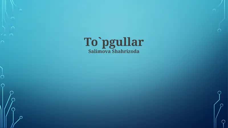 Topganlar 1