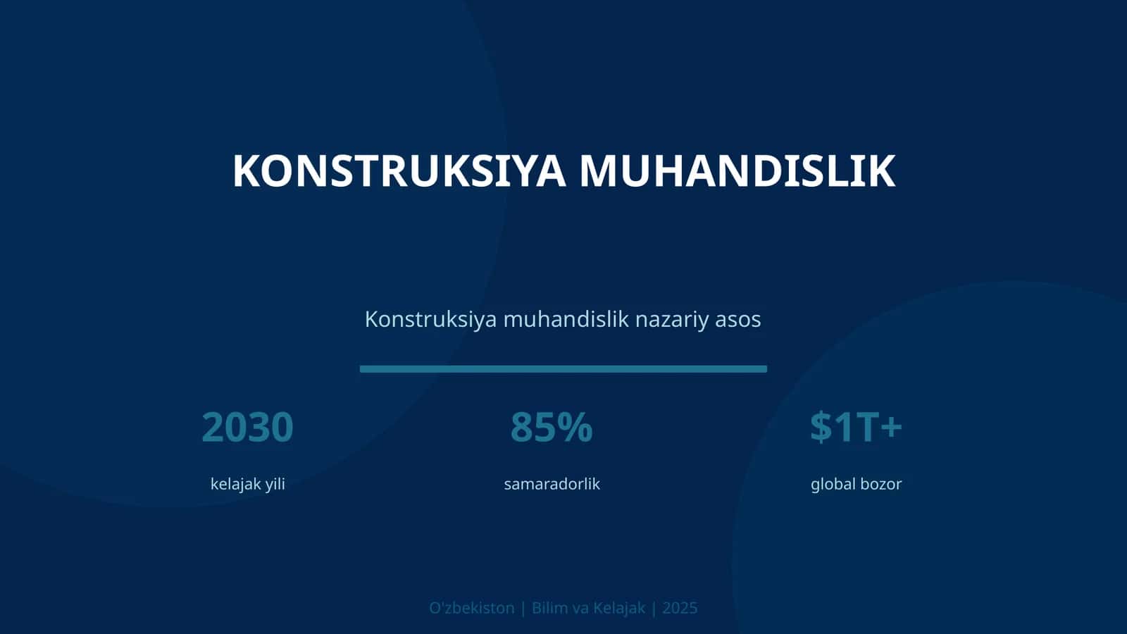 Konstruksiya muhandislik 1