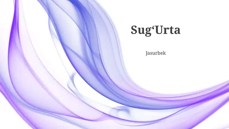 SugʻUrta 1