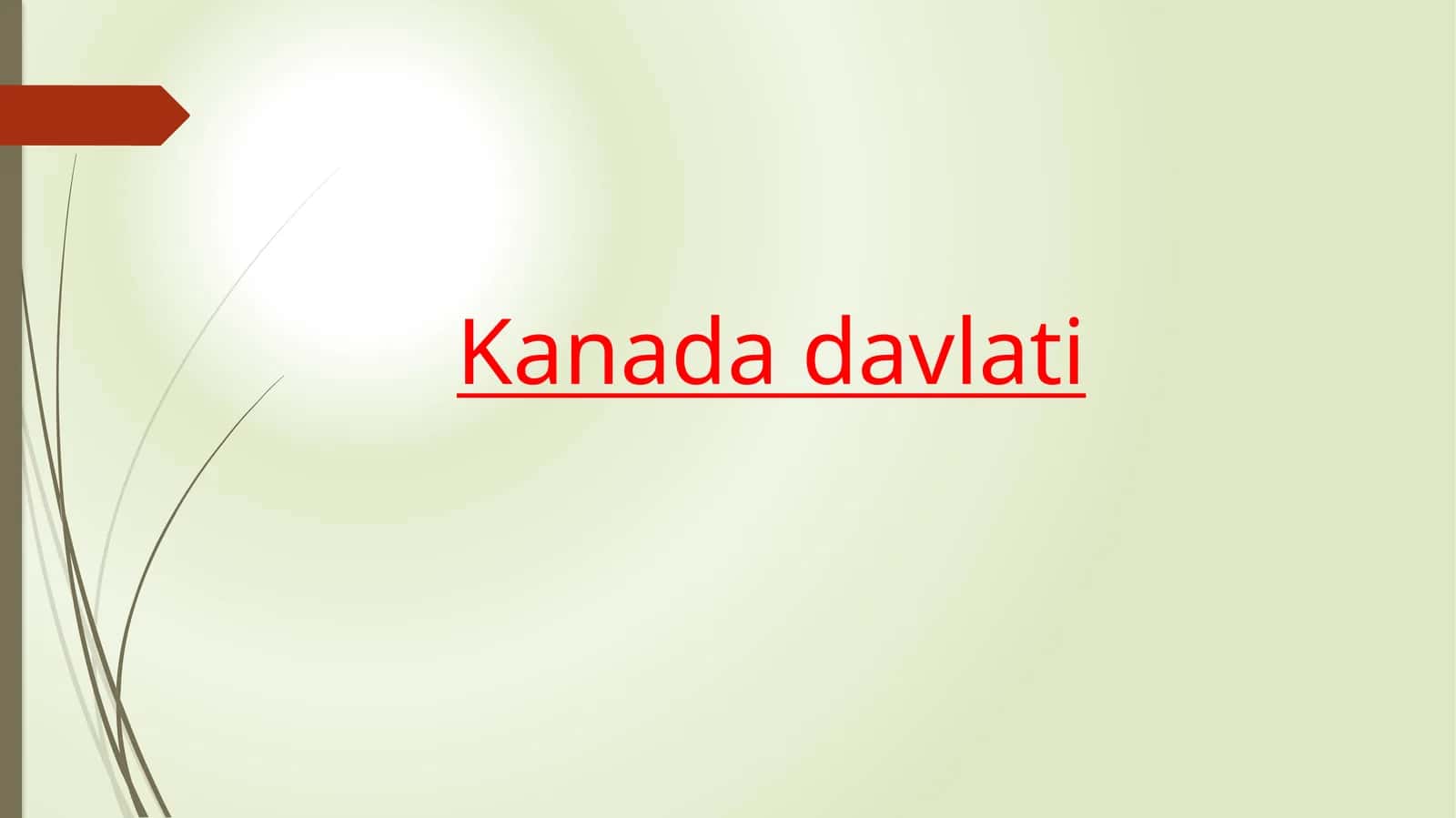 Kanada davlati 1