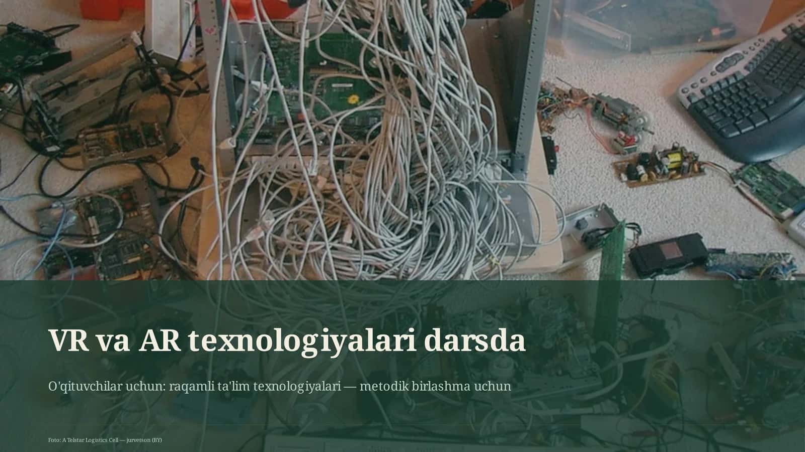 VR va AR texnologiyalari darsda 1