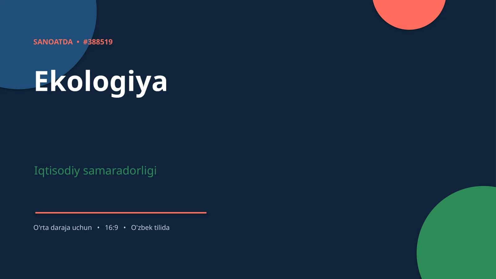 Ekologiya 1