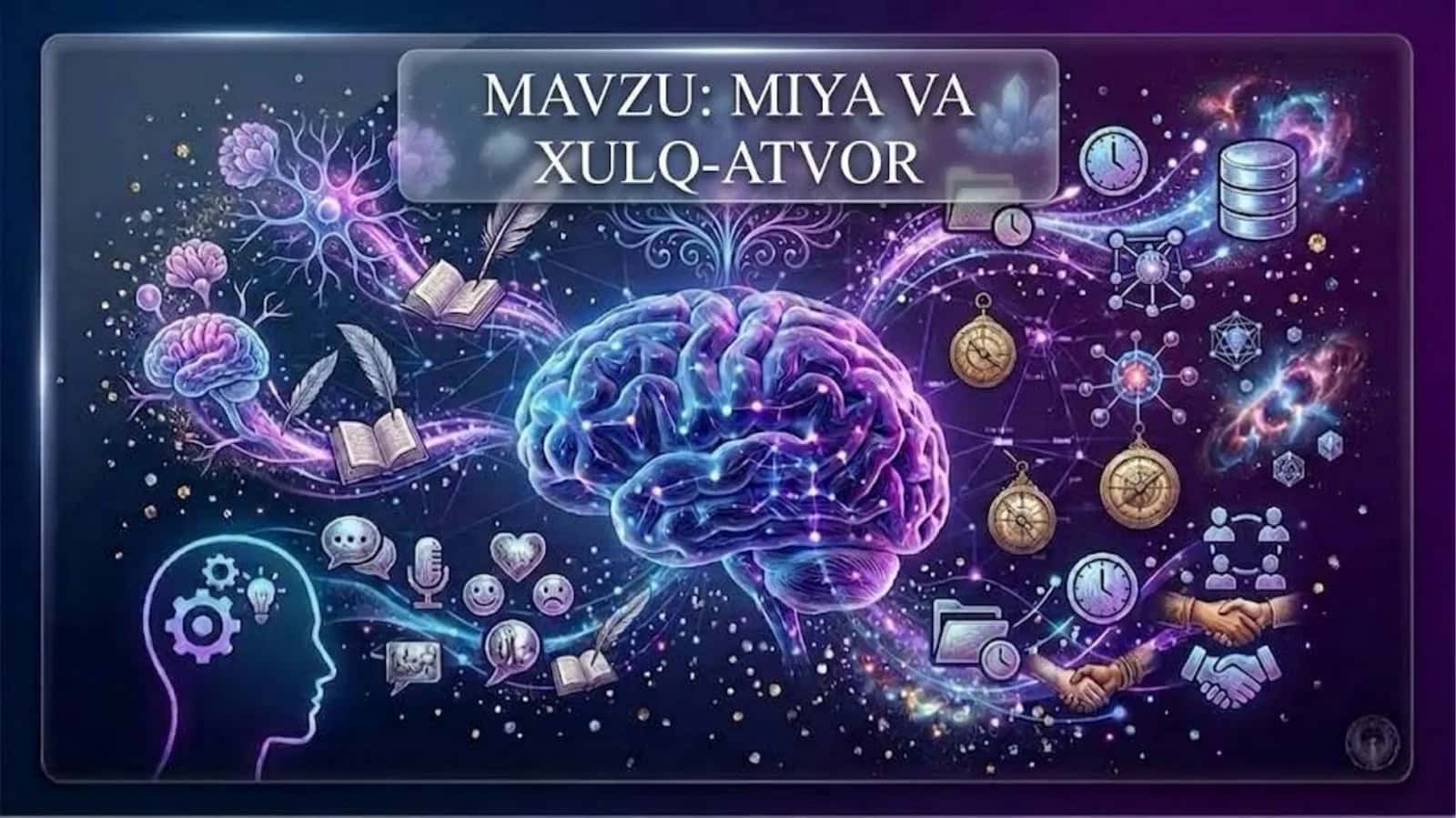 Miya va xulq atvor. 1