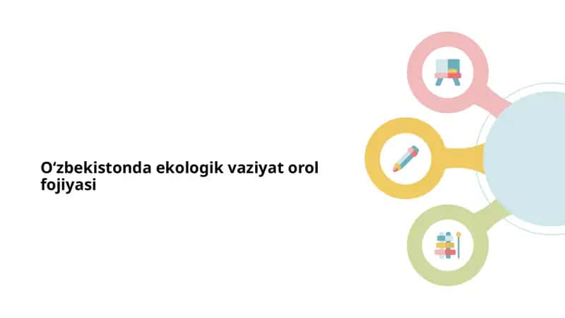 Oʻzbekistonda ekologik vaziyat orol fojiyasi 1