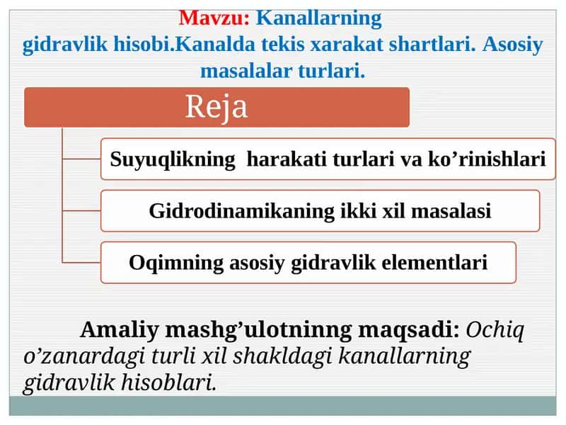 Gidravlika 1
