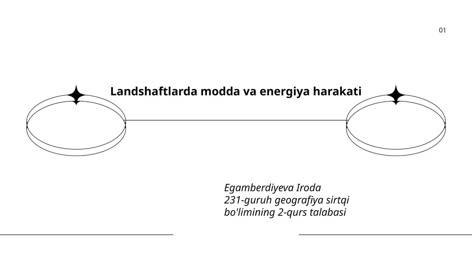 Landshaftlarda modda va energiya harakati 1