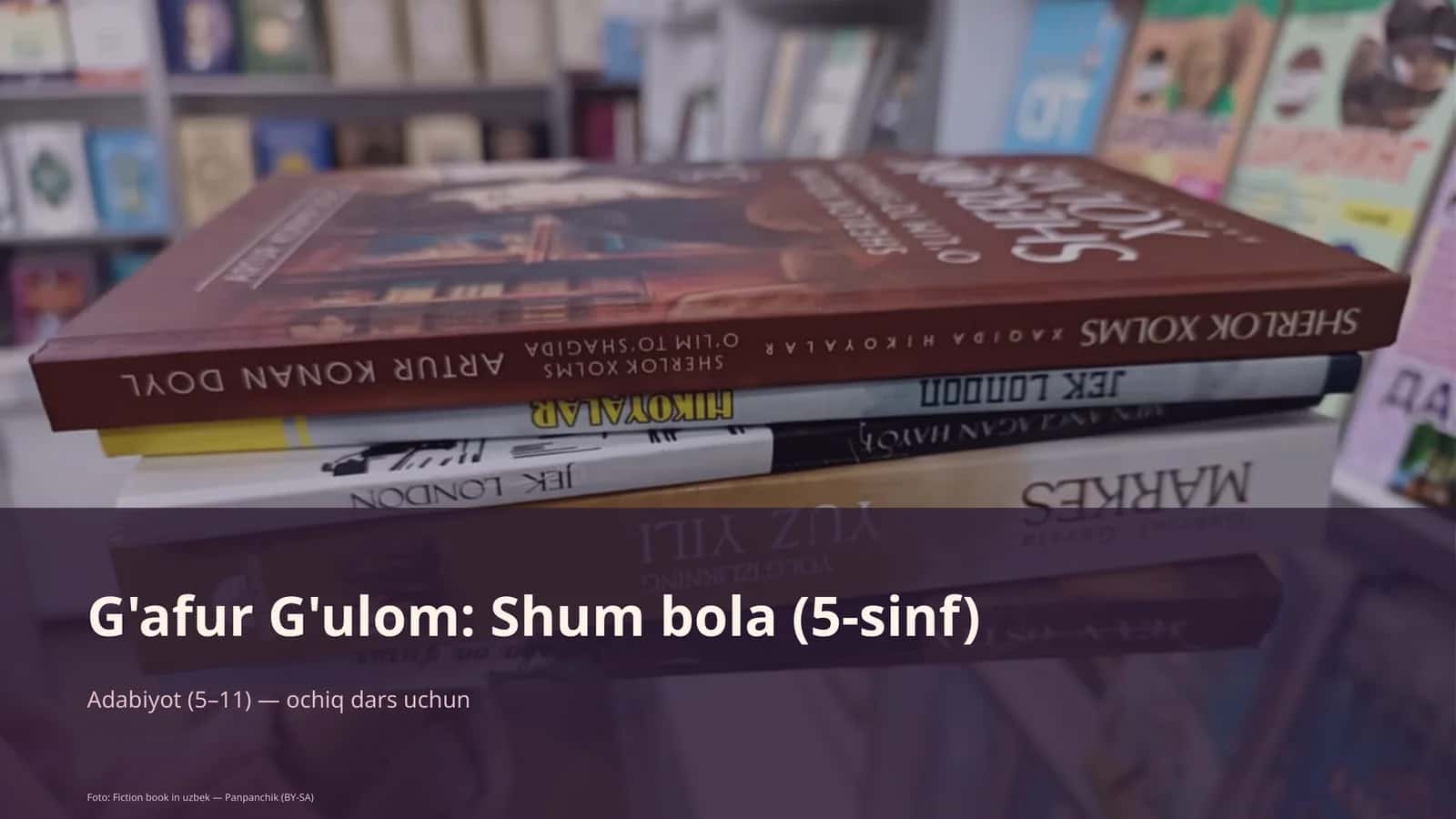 G'afur G'ulom: Shum bola (5-sinf) 1
