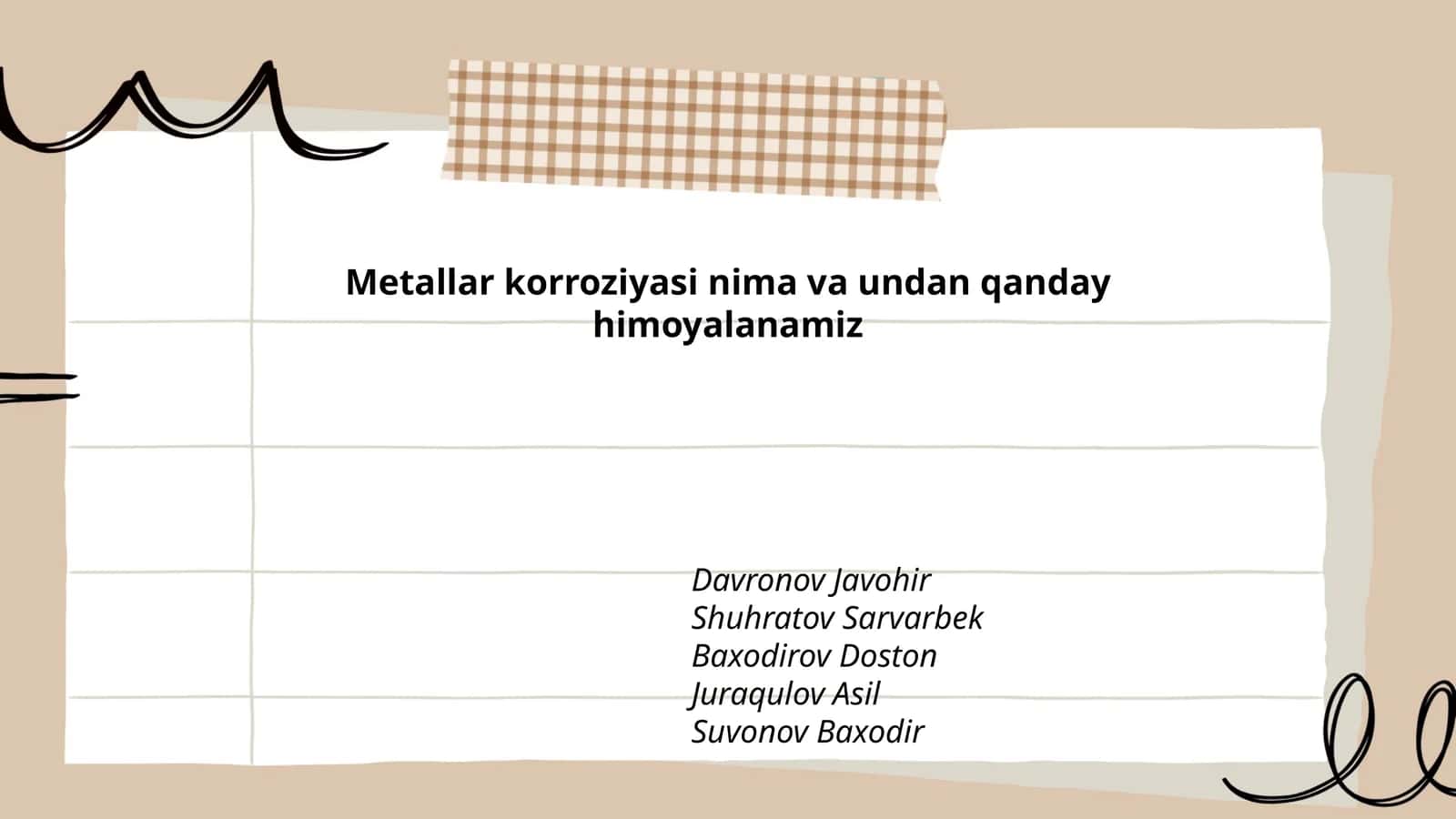 Metallar korroziyasi nima va undan qanday himoyalanamiz 1