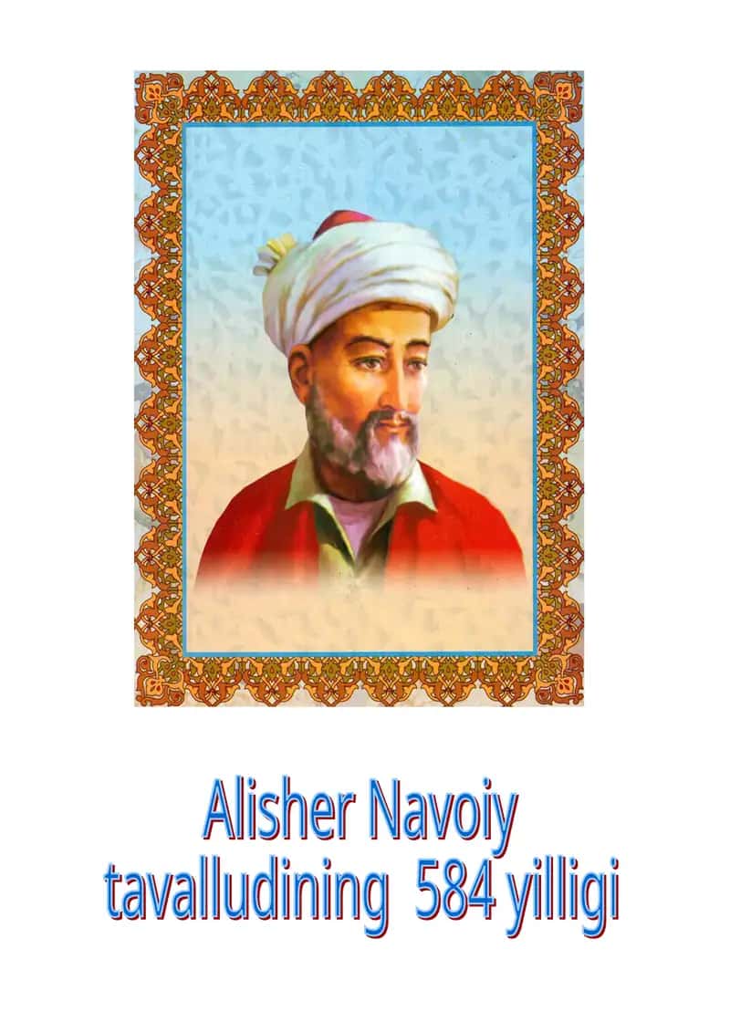 Alisher Navoiy tavalludiga bag'ishlangan tadbir senariysi 1