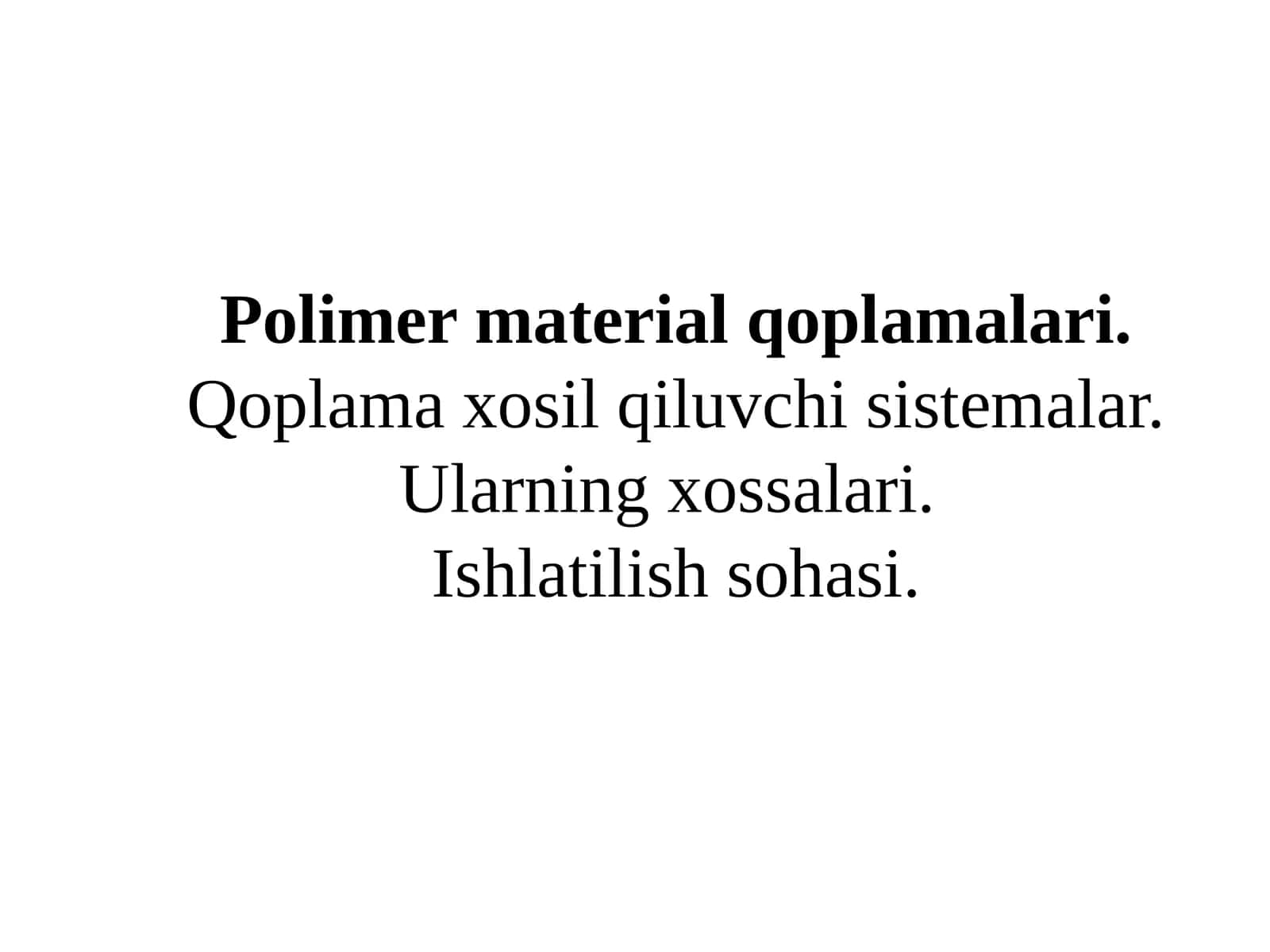 Lak-bo‘yoq qoplamalar 1
