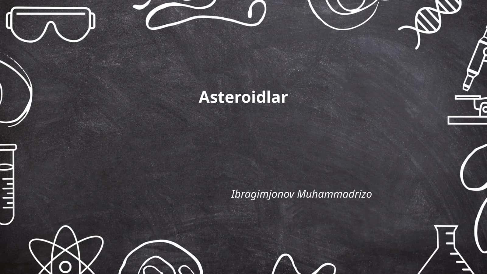 Asteroidlar 1