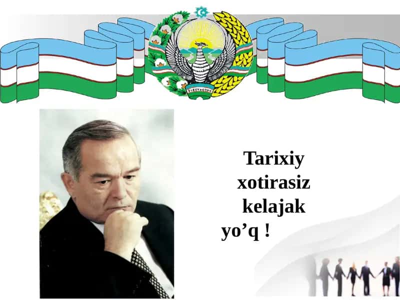 Tarixiy xotirasiz kelajak yo‘q 1