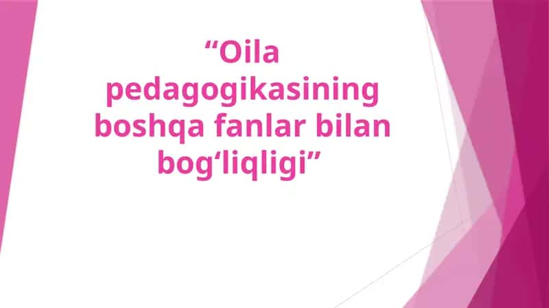 Oilapedagogikasi 1