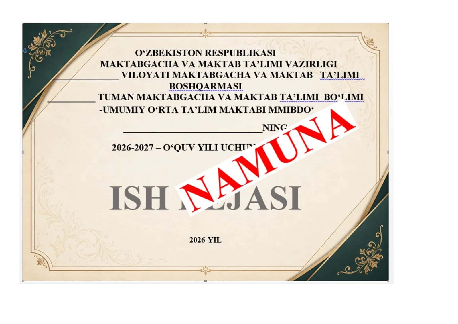 Narxlari va dirs yuklamalar. 6, 5, 4 1