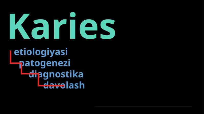 Tish kariesi 1