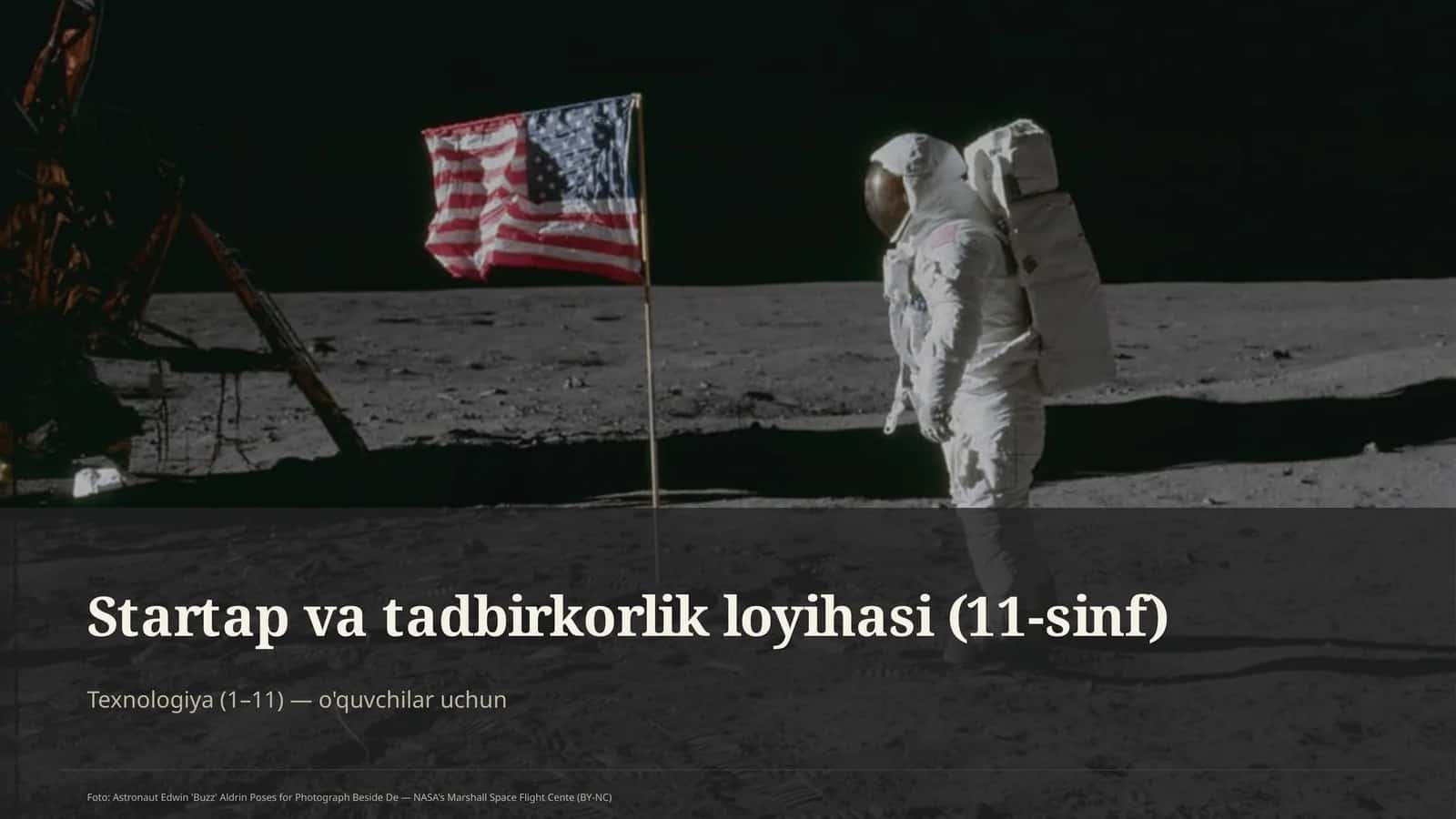 Startap va tadbirkorlik loyihasi (11-sinf) 1