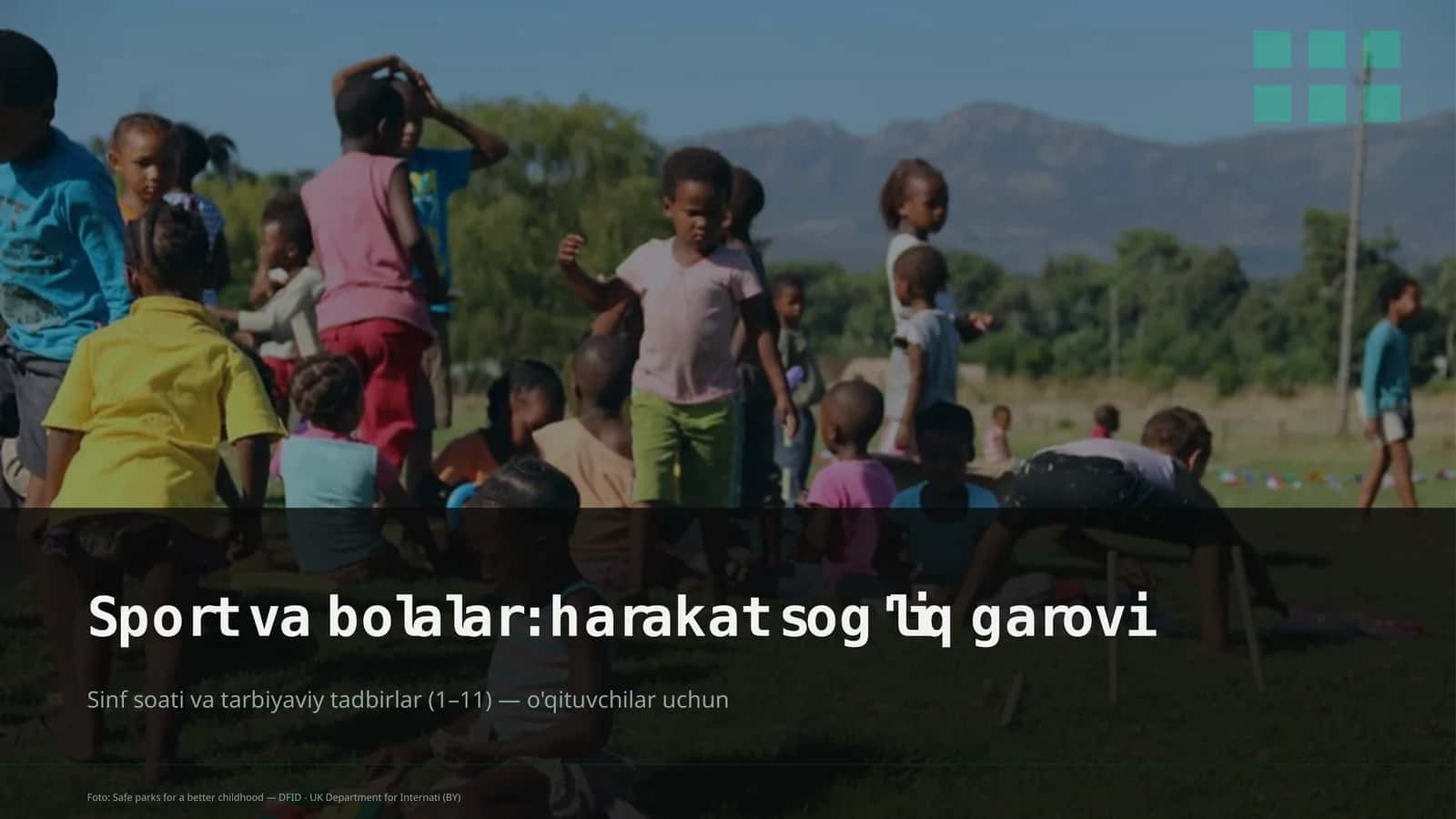 Harakat Sog'liq Garovi 1