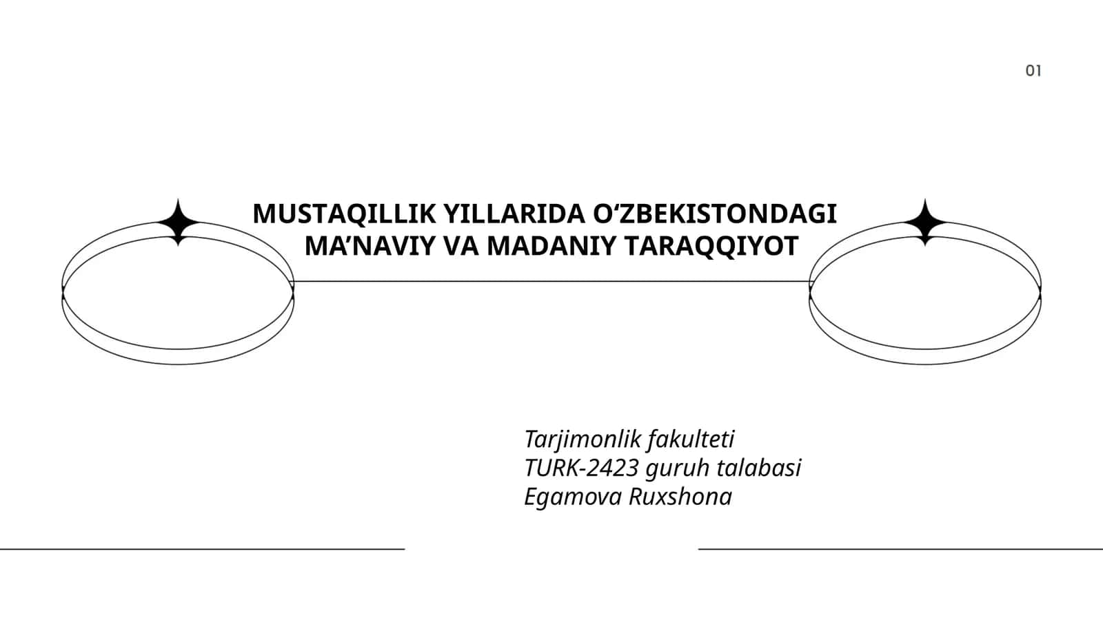 Mustaqillik Yillarida O'zbekistondagi Ma'naviy va Madaniy Taraqqiyot 1