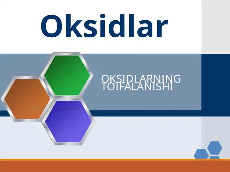 Oksidlar 1