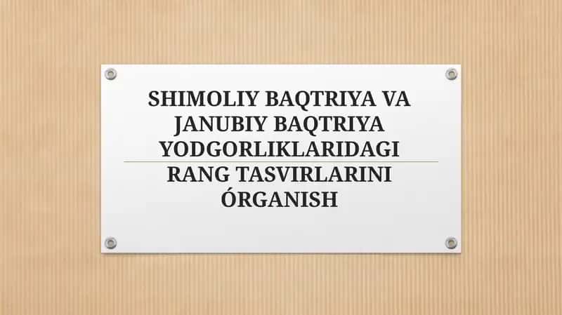 Rang Tasvirlari 1