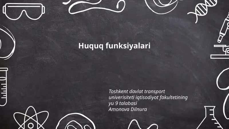 Huquq funksiyalari 1