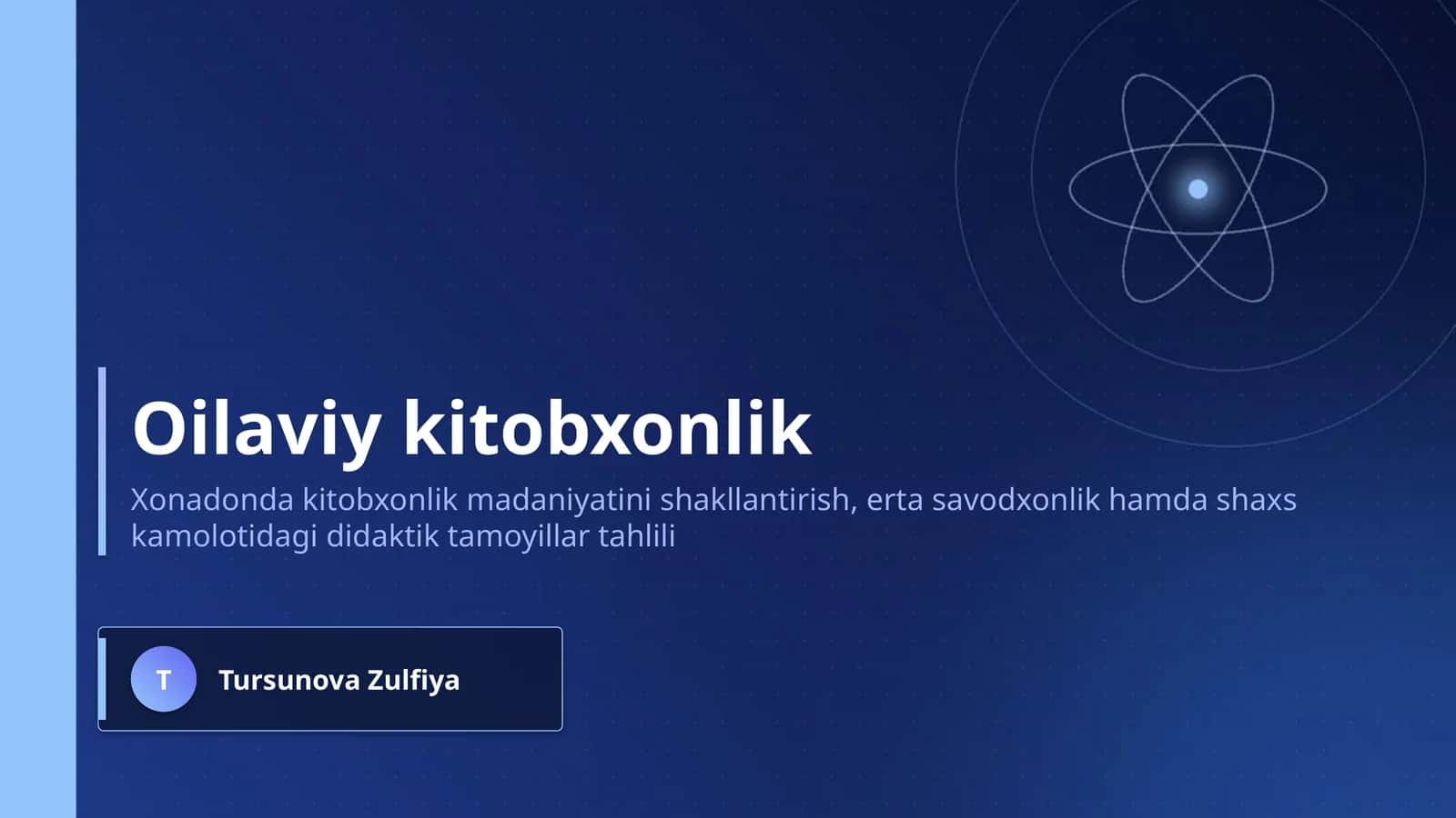 Oilaviy kitobxonlik 1