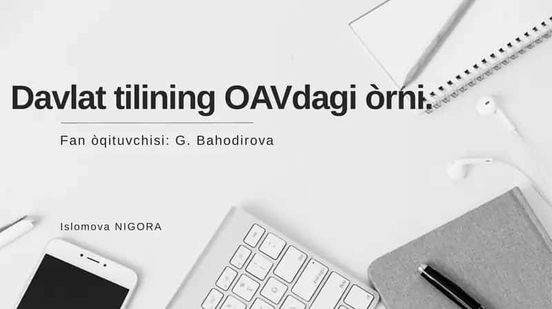 Davlat tilining OAVdagi òrni 1