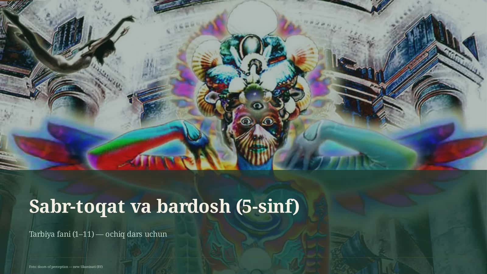 Sabr-toqat va bardosh (5-sinf) 1