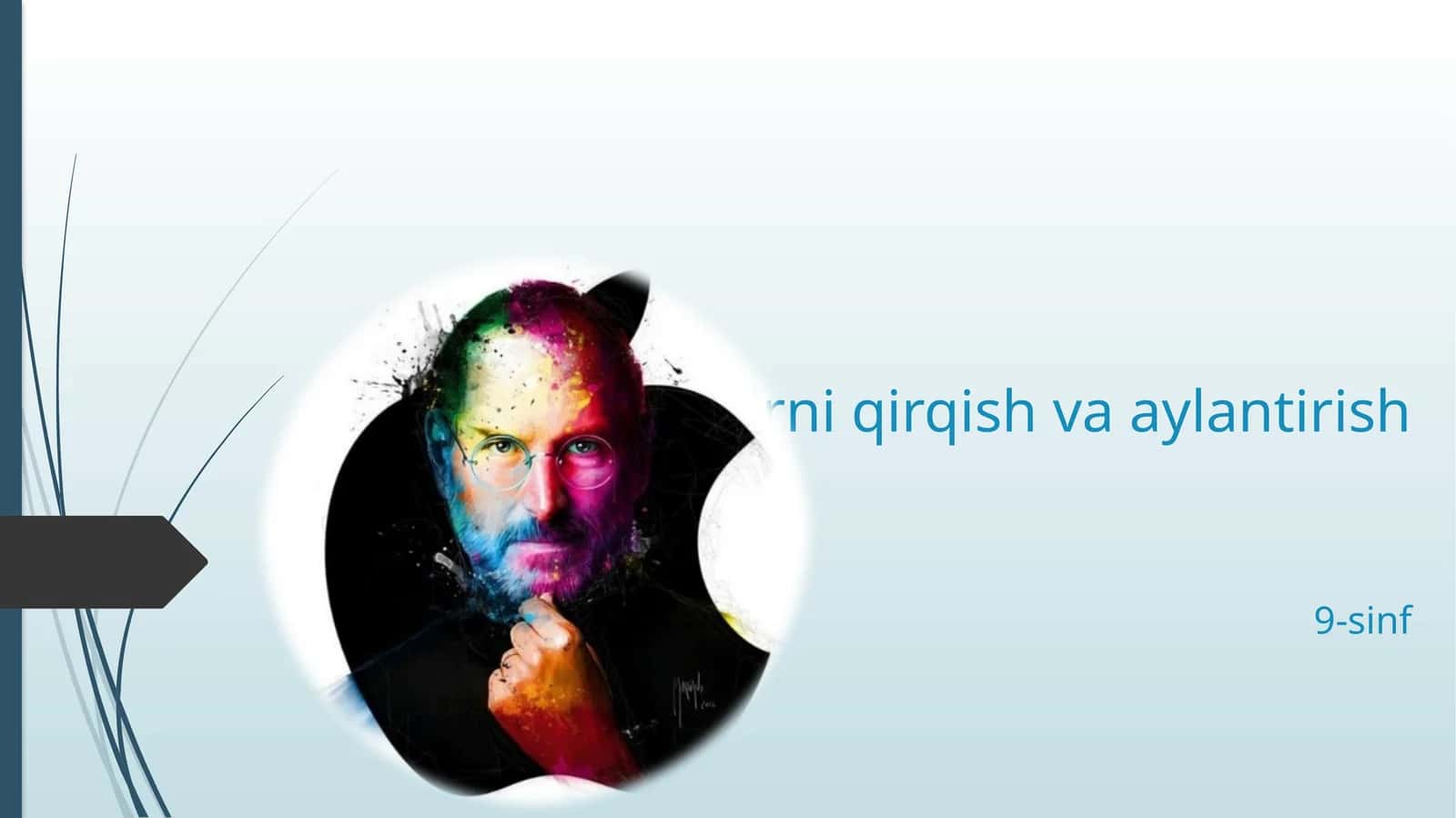 tasvirniqirqish va aaylantirish 9-sinf 1