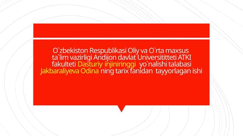 Mirzo Ulug’bek haqida 1