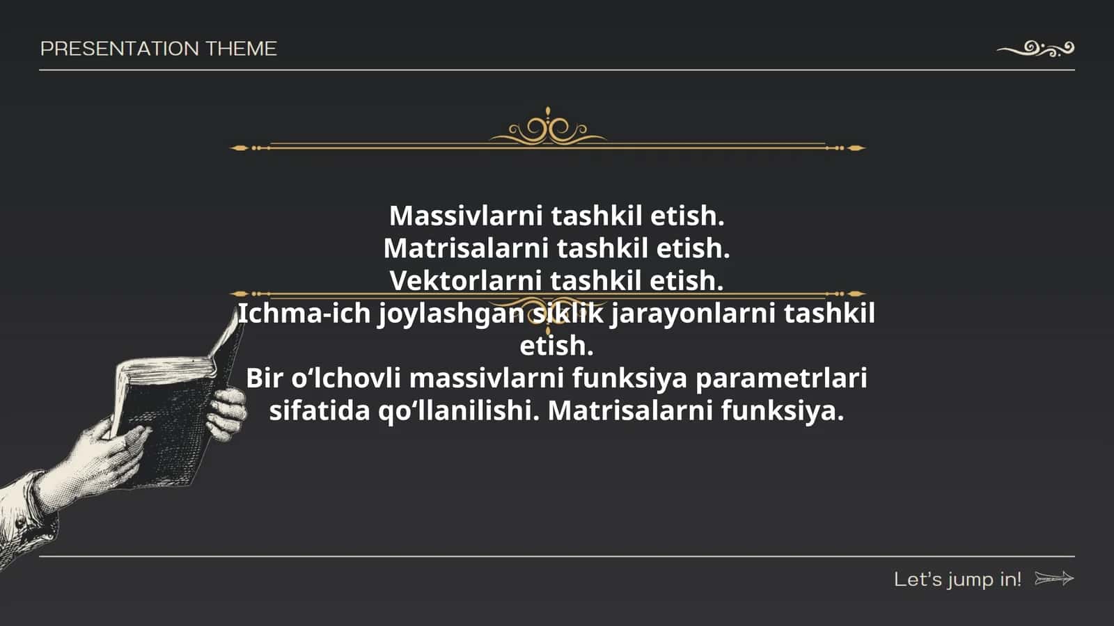 Ichma-ich joylashgan siklik jarayonlar 1