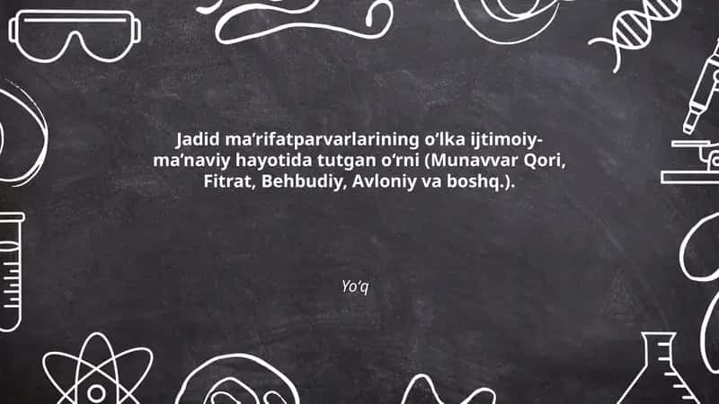 Jadid ma’rifatparvarlarining o‘lka ta'lim tizimini isloh etishdagi roli (Avloniy, Behbudiy) 1