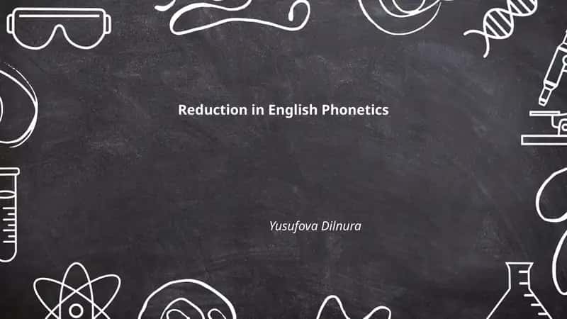 Reduction in English Phonetics 1