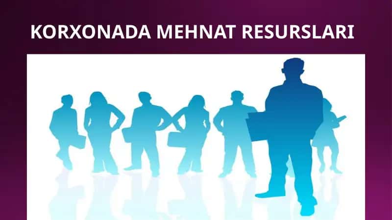 Korxonada Mehnat Resurslari 1