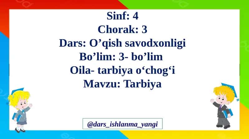Tarbiya 1